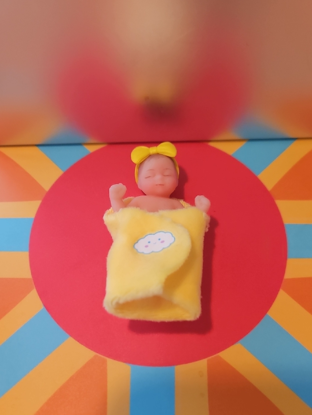 Zuru Mini Baby Doll with Polka Dot Changing Pad - Picture 5 of 7